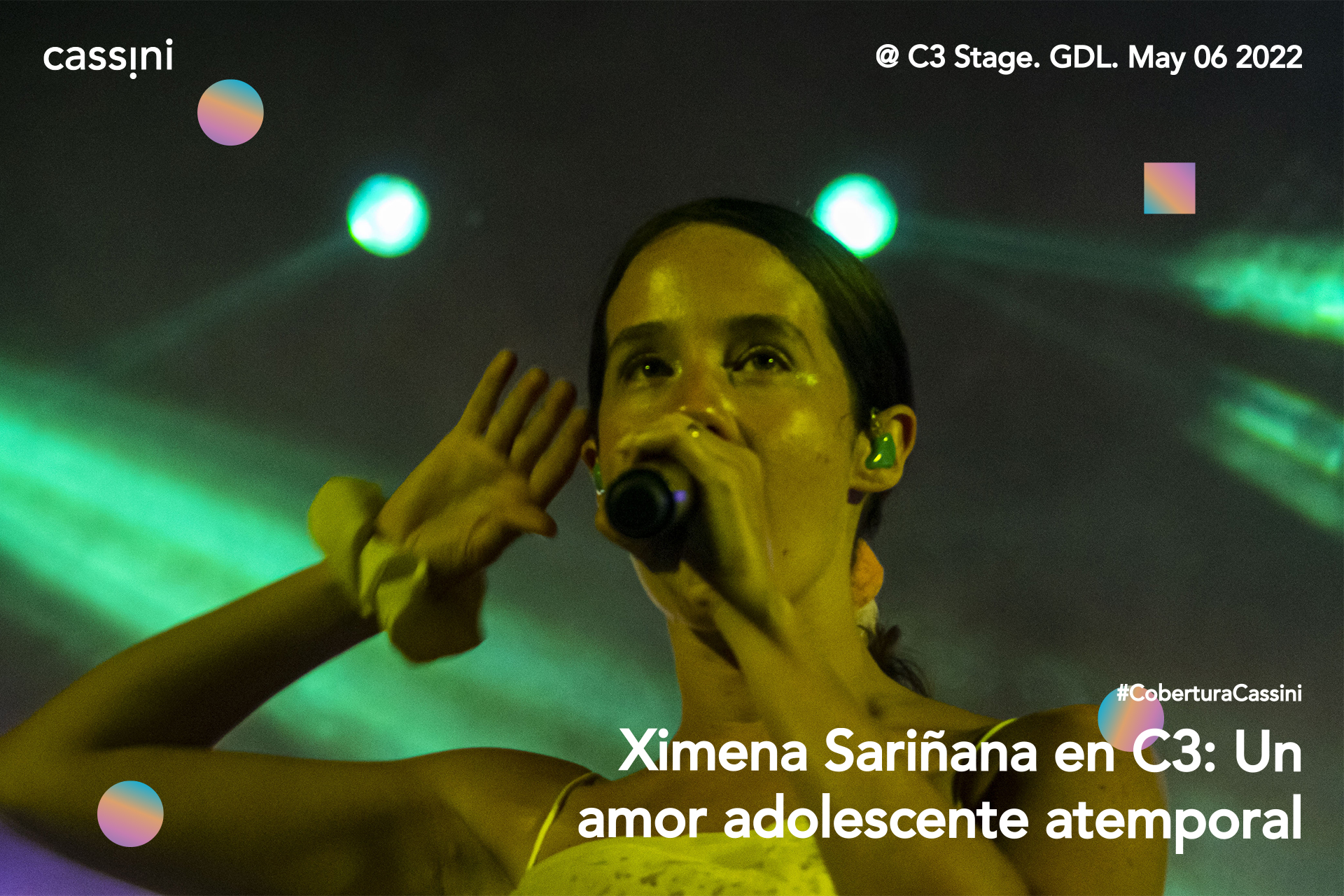 Ximena Sariñana en C3: Un amor adolescente atemporal