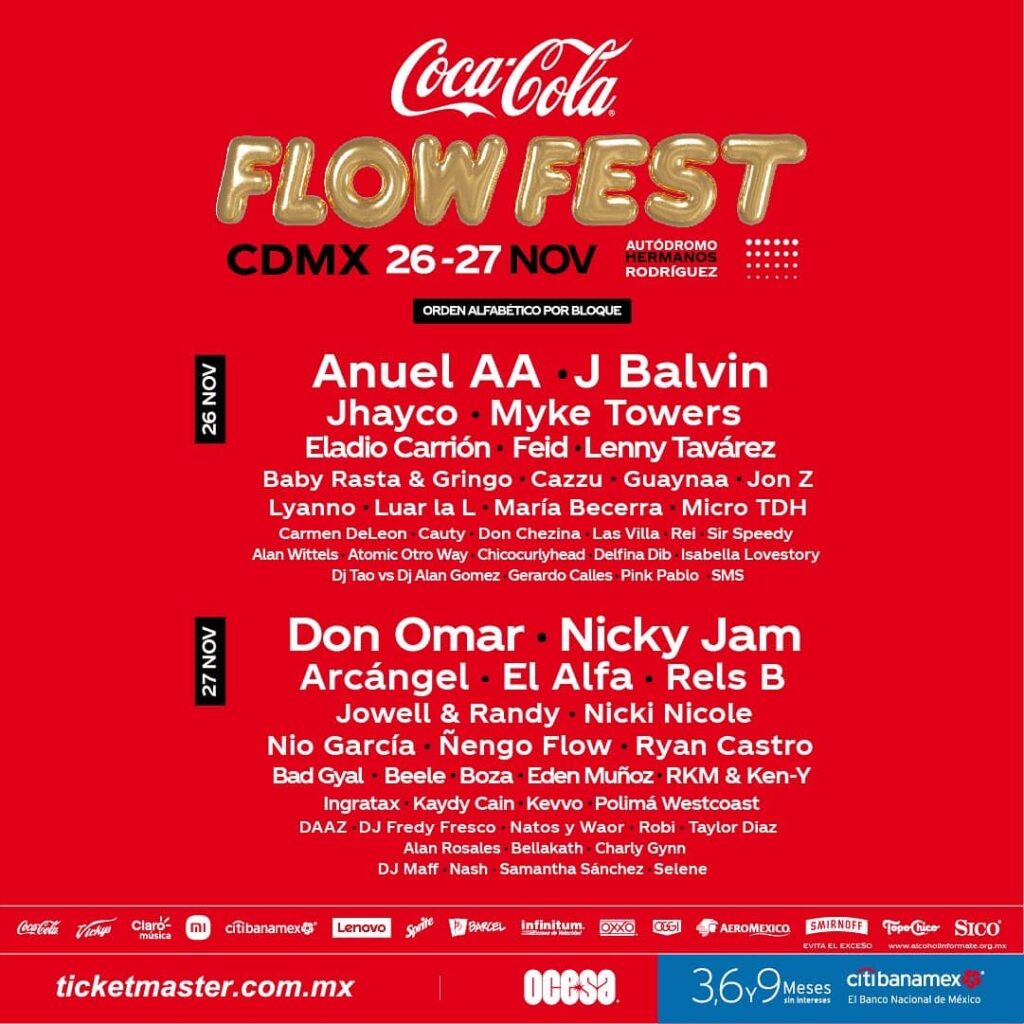 Flow Fest 2022: J Balvin, Anuel AA, Don Omar, Arcángel, Ivy Queen y más -  Cassini MX