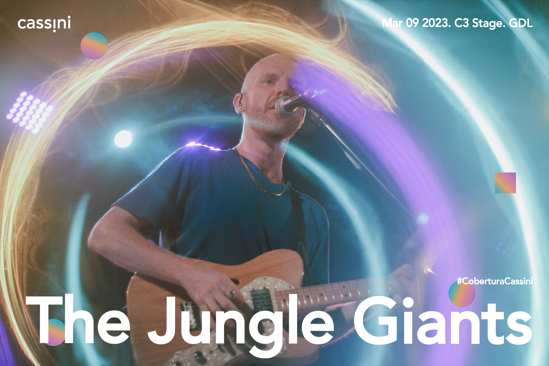 La vida es increíble, el mensaje de The Jungle Giants en Guadalajara