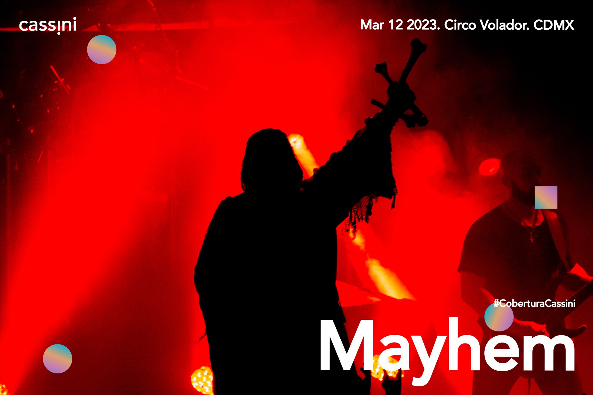Misa dominical con Mayhem en CDMX