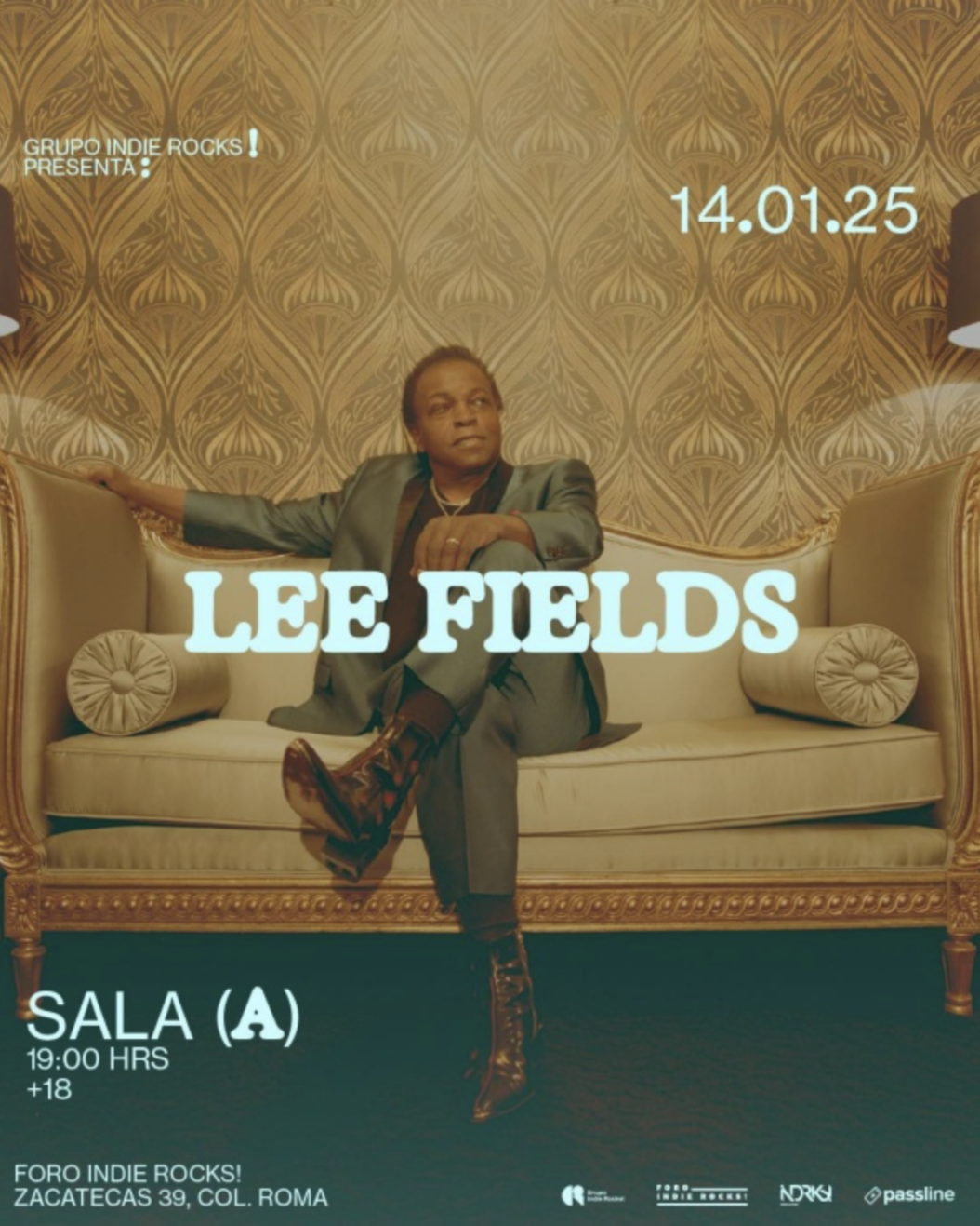 Lee Fields en el Foro Indie Rocks