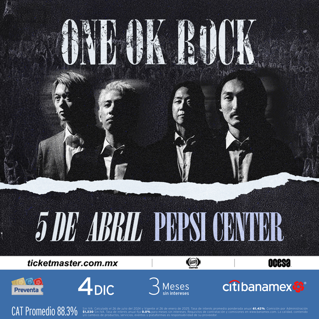 ONE OK ROCK en Ciudad de México