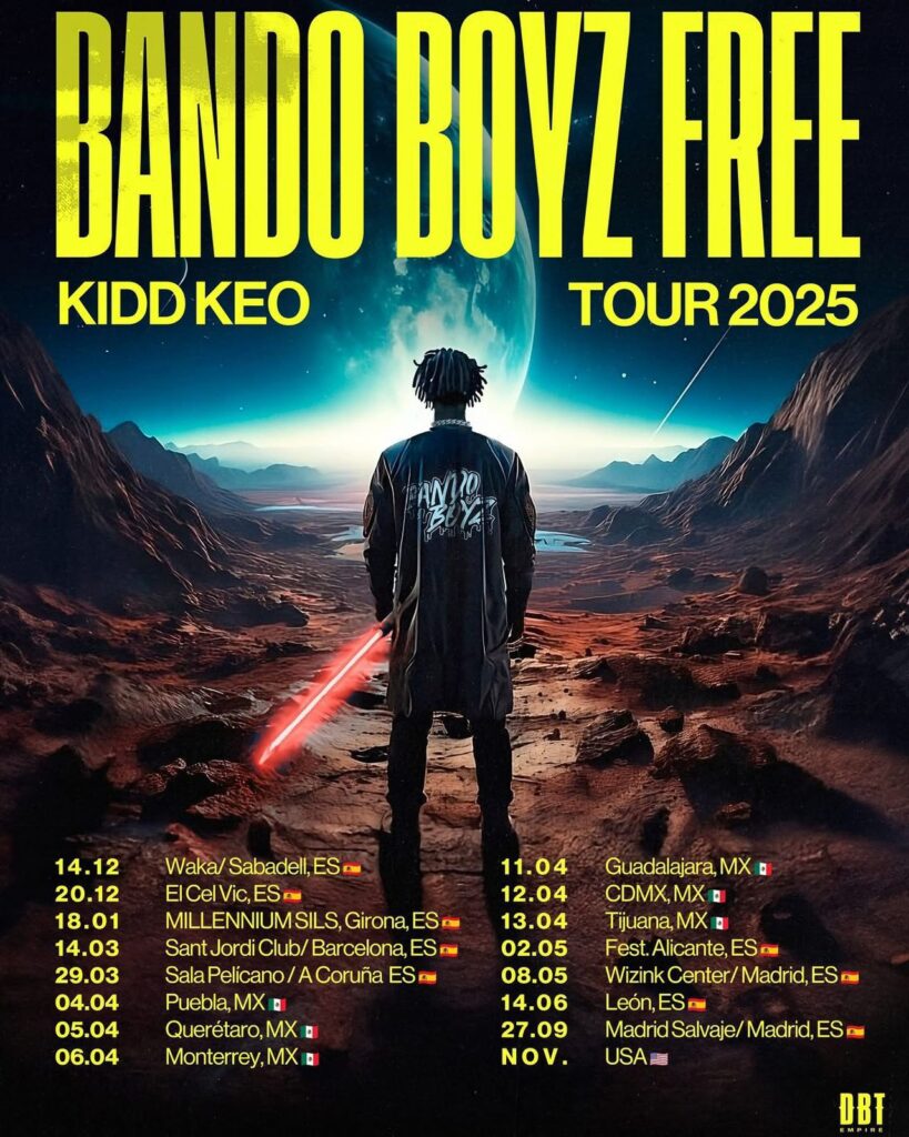 KIDD KEO Bando Boyz Free Tour 2025
